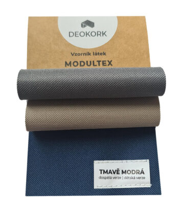 Deokork Vzorky textilnej zostavy MODULTEX (mix farieb)