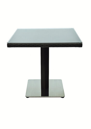 Deokork Záhradná ratanová zostava GINA II. 1+4 (čierna)