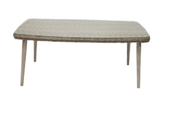 Deokork Záhradná ratanová zostava VICTORIA 1+4 (sivá)