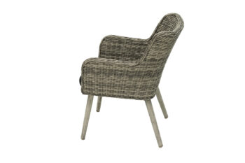 Deokork Záhradná ratanová zostava VICTORIA 1+6 (sivá)