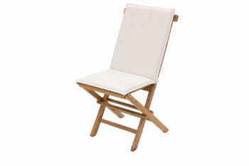 Deokork Záhradná teaková zostava FOXI BALCONY I. 1+2 (ZADARMO podušky)