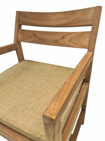 Deokork Záhradné pevné kreslo WINSTON (teak)