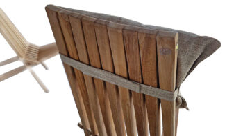 Deokork Záhradné relaxačné kreslo NIXON (teak)