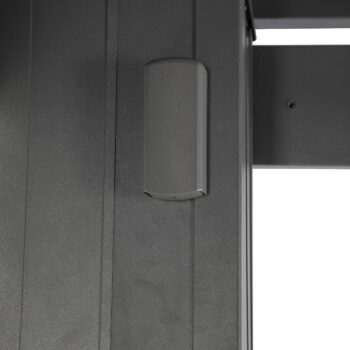 Deokork Záhradný hliníkový altánok PREMIUM 3,9 x 3,9 m (šedá)