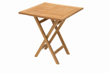 Deokork Záhradný skládací stôl ILLA 70x70 cm (teak)