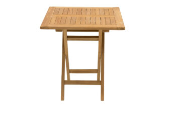 Deokork Záhradný skládací stôl ILLA 70x70 cm (teak)