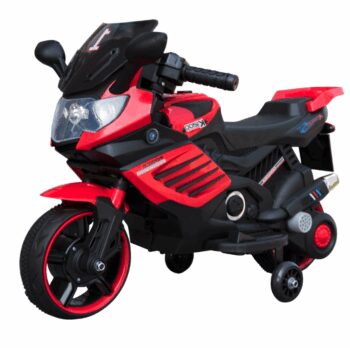 Detská elektrická motorka K1500 Emulation červená