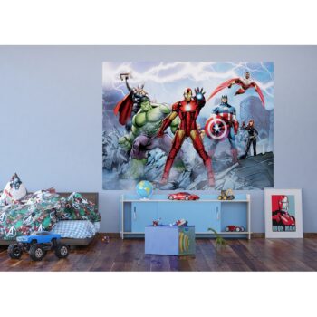 Detská fototapeta Avengers 252 x 182 cm, 4 diely
