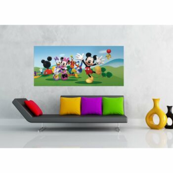 Detská fototapeta Mickey Mouse a kamaráti, 202 x 90 cm