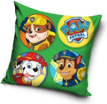 Detská obliečka na vankúš Paw Patrol Šírka: 40 cm | Dĺžka: 40 cm