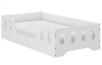 Detská posteľ LAKI 160 x 80 cm biela