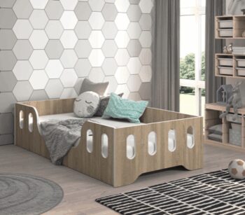 Detská posteľ LAKI 160 x 80 cm v dekore dub sonoma