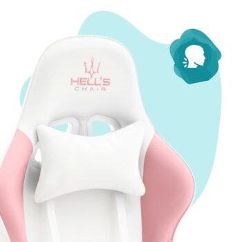 Detská stolička na hranie v ružovej farbe pre dievča KIDS PINK- WHITE