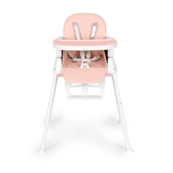 Detská stolička na kŕmenie 3v1 skladacia Ecotoys Pink