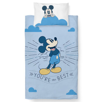 Detské obliečky do postieľky Mickey Mouse Si Najlepší, 100 x 135 cm, 40 x 60 cm