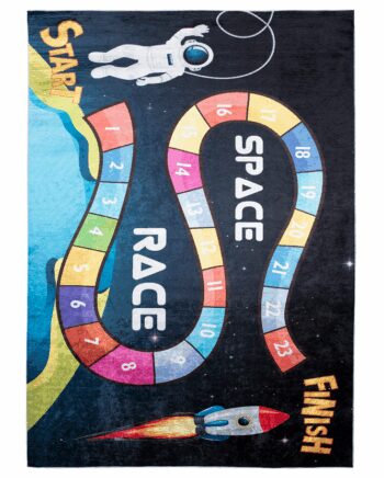 Detský koberec Space Race Šírka: 80 cm | Dĺžka: 150 cm