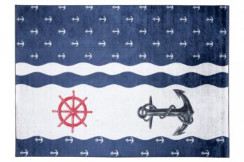 Detský koberec s jednoduchým námorníckym motívom Šírka: 160 cm | Dĺžka: 220 cm