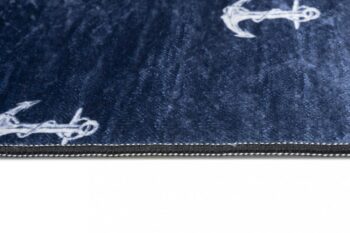 Detský koberec s jednoduchým námorníckym motívom Šírka: 80 cm | Dĺžka: 150 cm