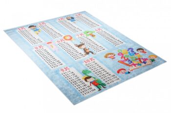 Detský koberec s motívom detí a malej násobilky Šírka: 160 cm | Dĺžka: 220 cm