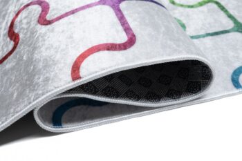 Detský koberec s motívom farebného puzzle Šírka: 140 cm | Dĺžka: 200 cm