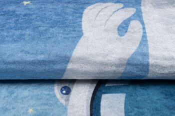 Detský koberec s motívom kozmonauta a planét Šírka: 120 cm | Dĺžka: 170 cm