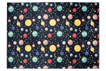 Detský koberec s motívom planét a hviezd Šírka: 160 cm | Dĺžka: 220 cm
