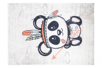 Detský koberec s motívom rozkošnej indiánskej pandy Šírka: 120 cm | Dĺžka: 170 cm