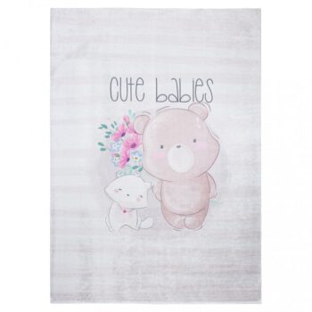 Detský koberec s motívom roztomilých zvieracích kamarátov Šírka: 140 cm | Dĺžka: 200 cm