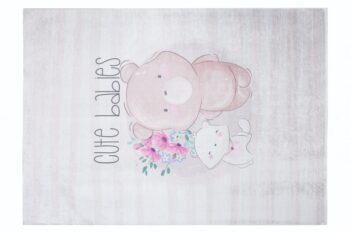 Detský koberec s motívom roztomilých zvieracích kamarátov Šírka: 80 cm | Dĺžka: 150 cm