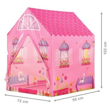 Detský stan na hranie s dizajnom Barbie domčeka