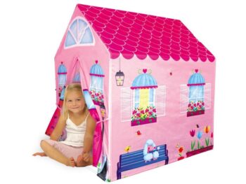 Detský stan na hranie s dizajnom Barbie domčeka