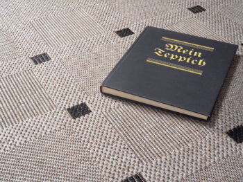 Devos Caby (DC Carpets), Kusový koberec FLOORLUX Silver / Black 20079 Spoltex – na von aj na doma, 80x150, béžová, chodba / predsieň