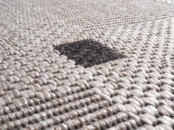 Devos Caby (DC Carpets), Kusový koberec FLOORLUX Silver / Black 20079 Spoltex – na von aj na doma, 80x150, béžová, chodba / predsieň