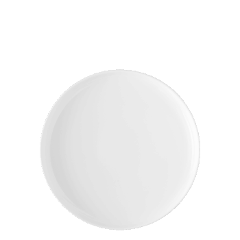 Dezertný tanier z kvalitného porcelánu v minimalistickom dizajne je určený na servírovanie rôznych druhov sladkých a slaných dezertov. Vďaka svojmu tvaru „U-coupe“ sú tieto taniere dizajnovým kúskom, avšak tento bočný vyvýšený okraj sťažuje ich ukladanie do koša umývačky riadu.