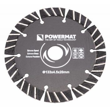 Diamantový kotúč pre nástennú frézu PM-TDB-133x4,5x20