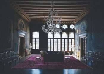 Diamond Carpets India, Ručne viazaný kusový koberec Diamond DC-JK 2 Purple / silver (overdye), 365x457, fialová, kancelária