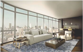 Diamond Carpets India, Ručne viazaný kusový koberec Diamond DC-JK 3 Silver / blue, 275x365, modrá, chodba / predsieň