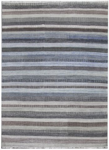Diamond Carpets India, Ručne viazaný kusový koberec Diamond DC-MCK blue multi, 120x170, modrá, chodba / predsieň