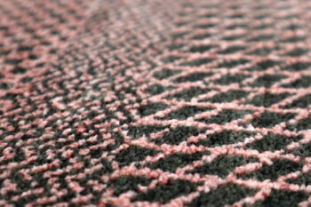 Diamond Carpets India, Ručne viazaný kusový koberec Diamond DC-MCN Black / rust, 275x365, červená, chodba / predsieň