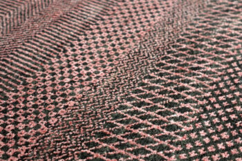 Diamond Carpets India, Ručne viazaný kusový koberec Diamond DC-MCN Black / rust, 305x425, červená, chodba / predsieň