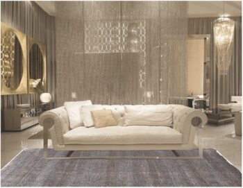 Diamond Carpets India, Ručne viazaný kusový koberec Diamond DC-MCN Light grey / brown, 275x365, hnedá, chodba / predsieň