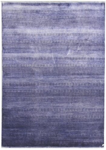 Diamond Carpets India, Ručne viazaný kusový koberec Diamond DC-MCN Lilac / silver (overdye), 180x275, fialová, chodba / predsieň