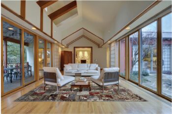 Diamond Carpets India, Ručne viazaný kusový koberec Diamond DC-PATCH RED MULTI, 140x200, viacfarebná, chodba / predsieň