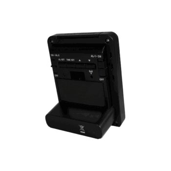 Digitálny budík Lavvu Duo Black, 9,2 cm