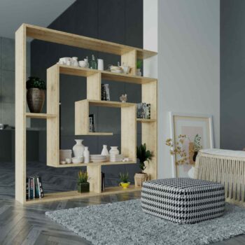 Regál ALVA: Moderný dizajn s dotykom prírody pre vašu obývačku Typ tovaru: Regál, knižnica Materiál: Melamín, VT laminát Rozmery: 129 x 125 x 22 cm Farba: Dub Hrúbka materiálu: 18mm Introdukujte moderný dizajn s teplými tónmi dreva do svojej obývačky s regálom ALVA vo farbe duba. Jeho kombinácia melamínu a VT laminátu dodáva produktu vysokú odolnosť a dlhovekosť, zatiaľ čo farba duba prináša prirodzenú eleganciu. Štýlový a moderný vzhľad s prirodzeným odtieňom duba 4 priestranné police pre vaše obľúbené knihy a dekorácie Odolná konštrukcia s hrúbkou materiálu 18mm Jednoduchá montáž a údržba Ideálny doplnok pre každú obývaciu izbu  < p>Prineste do svojho interiéru eleganciu a funkčnosť s regálom ALVA. Je to dokonalý kúsok nábytku, ktorý spája moderný design s klasickými tónmi prírodného dreva.