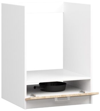 Designová Kuchynská Skrinka ALEXANDER: Moderná Krása v bielej a dube Sonoma Uveďte do svojej kuchyne skvost moderného dizajnu s ALEXANDER. Táto výnimočná kuchynská skrinka kombinuje eleganciu bielej s teplým odtieňom duba Sonoma, čo vytvára dokonalú rovnováhu medzi modernosťou a klasikou.  Typ: Kuchynská skrinka  Materiál: Vysoko odolný a kvalitný LTD Rozmery: 82 x 60 x 55 cm Farba: Svieža biela doplnená odtieňom duba Sonoma Počet políc: 1 praktická polica pre maximálne využitie priestoru Štýl: Moderné a dizajnové prevedenie  ALEXANDER je ideálnym riešením pre tých, ktorí si želajú priniesť do svojej kuchyne kúsok moderného umenia bez toho, aby stratili na funkčnosti. Jej sofistikovaný design, kombinujúci bielu s prírodným vzhľadom duba Sonoma, predstavuje to najlepšie z oboch svetov. Odolný materiál LTD zaručuje, že táto skrinka bude slúžiť roky bez známok opotrebovania. Obohaťte svoj interiér o tento štýlový a funkčný prvok s ALEXANDER.