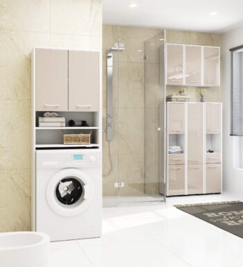 Dizajnová kúpeľňová skrinka ISLA60 Chcete oživiť svoju kúpeľňu moderným a elegantným kúskom nábytku? Predstavujeme ISLA60 - kúpeľňovú skrinku, ktorá kombinuje dokonalú funkčnosť s nezameniteľným vzhľadom.  Typ tovaru: Kúpeľňová skrinka  Materiál: LTD v najvyššej kvalite Rozmer: 60 x 60 x 22.5 cm - ideálne sa zmestí do každej kúpeľne < strong>Farba: Svieža biela doplnená teplým capuccino lesklým dekorom Vybavenie: Skrinka s plnými dvierkami pre pohodlné uloženie všetkých potrieb  Štýl: Moderné a dizajnové prevedenie Dekor: Lesklý povrch pre ten správny luxusný dojem Počet políc: 2 - dostatočný priestor pre vaše kúpeľňové doplnky  Potrebujete v kúpeľni úložný priestor a zároveň chcete dodržať moderný trend? S kúpeľňovou skrinkou ISLA60 získate obe - estetiku a funkčnosť v jednom!