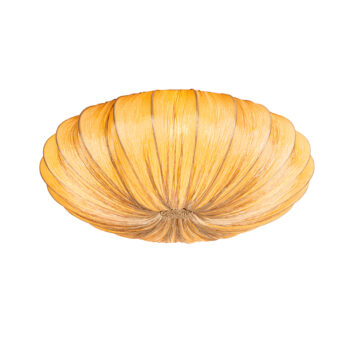 Dizajnové stropné svietidlo béžové 60 cm 5-svetlo - Plu