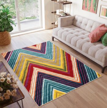 Dizajnový koberec s geometrickým vzorom Salsa Šírka: 80 cm | Dĺžka: 150 cm