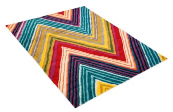 Dizajnový koberec s geometrickým vzorom Salsa Šírka: 80 cm | Dĺžka: 150 cm